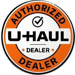 U-Haul Authorized Dealer badge